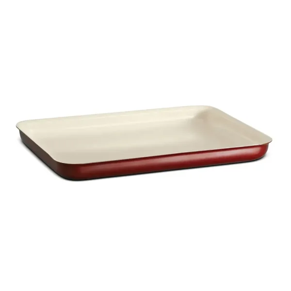 16 x 11 Inch Ceramic Baking Tray – Metallic Copper