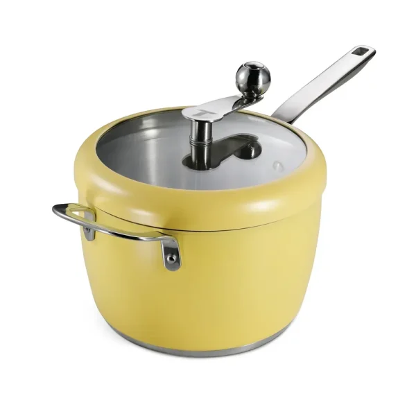 Golden Pop Stainless Steel Stovetop Popcorn Popper