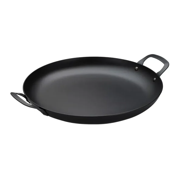 Churrasco BBQ 15 in Round Carbon Steel Griddle Pan