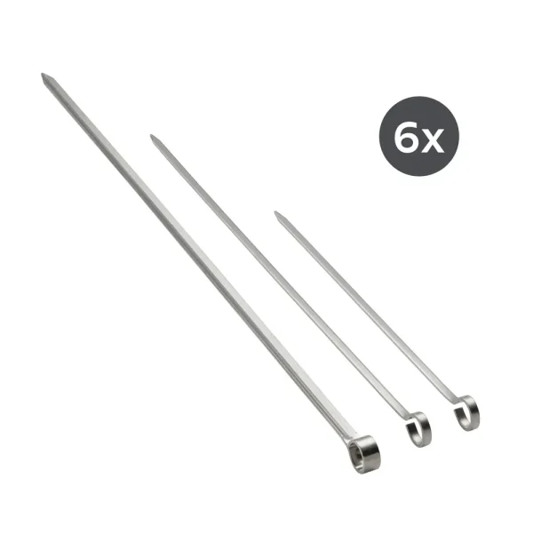 Churrasco BBQ 18 Piece Kebab Skewer Set