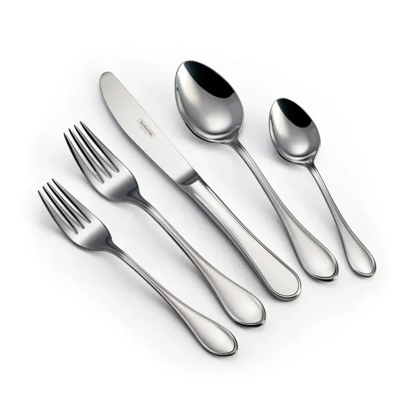 Italy 18/0 Stainless Steel 20 Piece Flatware Set