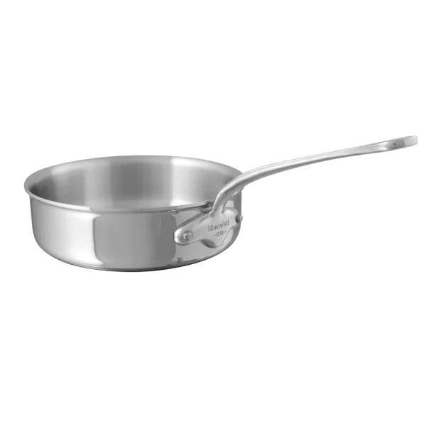 Tri-Ply Saute Pan With Cast Stainless Steel Handle, 3-Qt