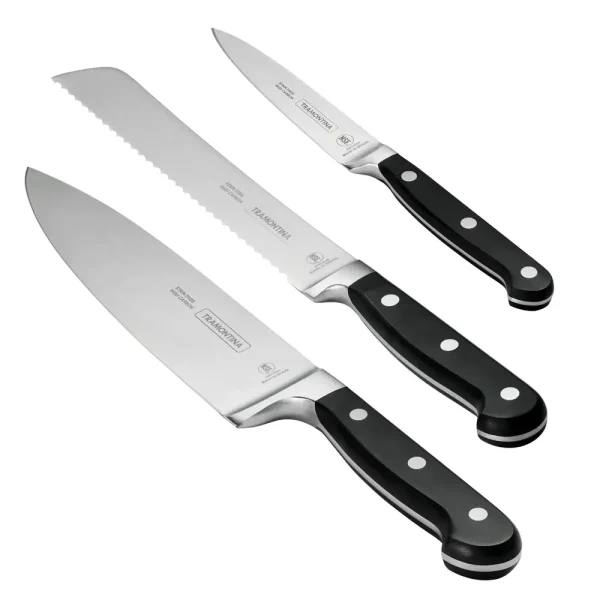 Professional 3 Piece Forged Essential Knife Set