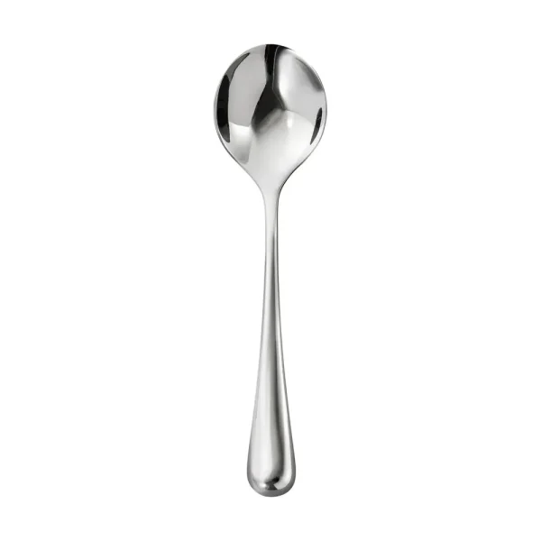 Bright Round Bowl Soup Spoon