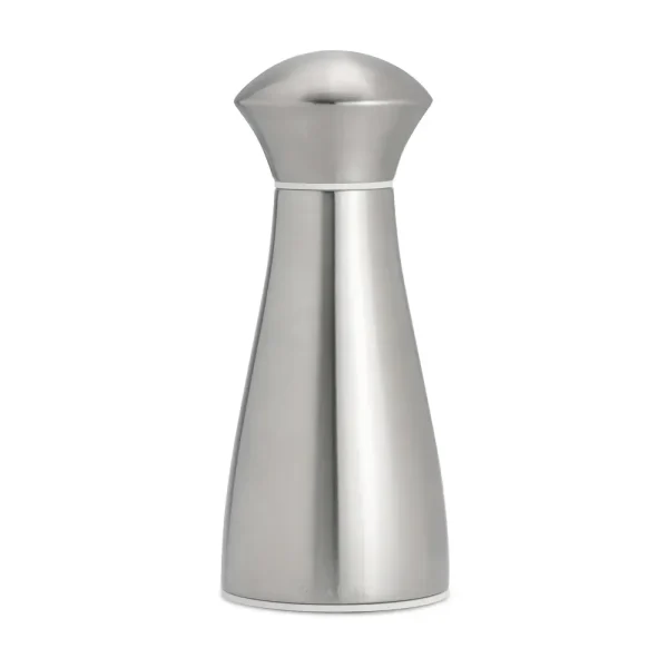 Signature Satin Stainless Steel Medium White Salt Mill