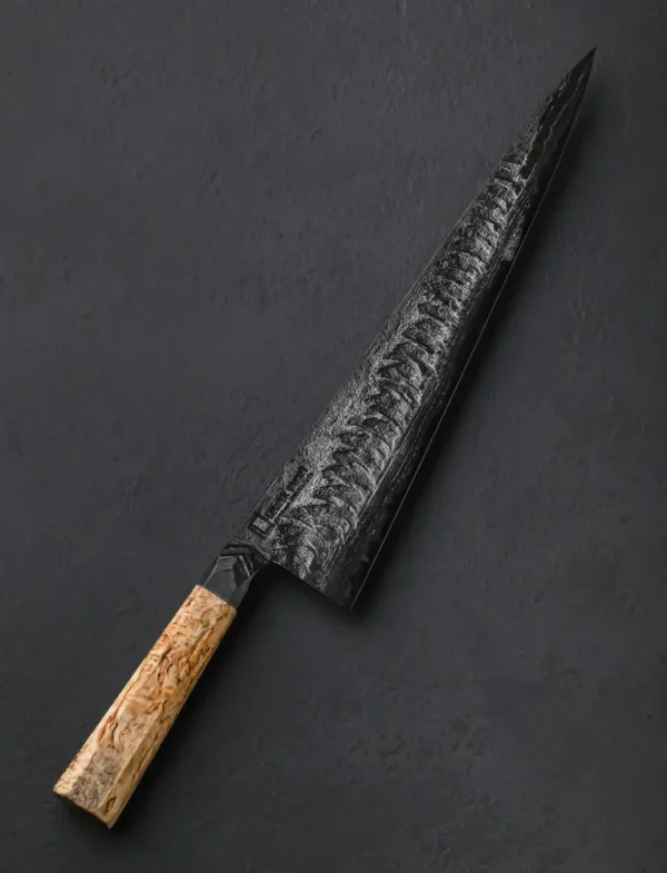 Wave-Forged Damascus Gyuto 285mm