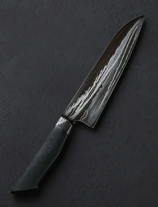 Unwound Damascus Chef 195mm
