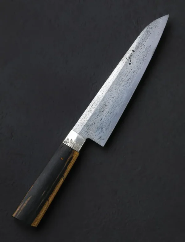 Silver Cherry Blossom Gyuto 186mm