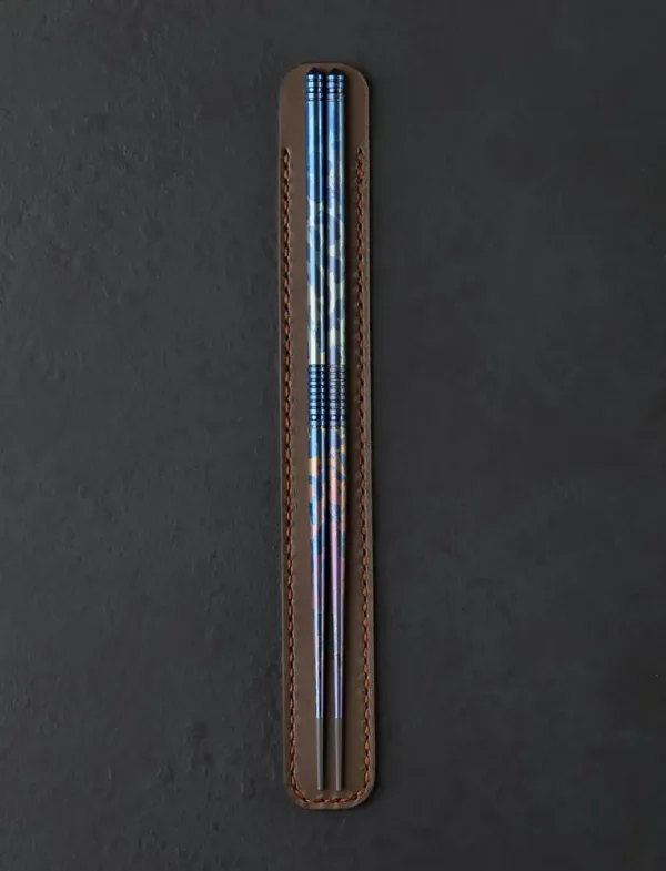 One-of-a-Kind Titanium Chopsticks & Case Set 2025 Edition