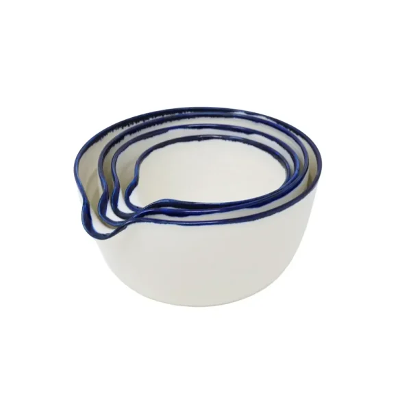 Nesting Bowl Set / Set of 4 / Blue