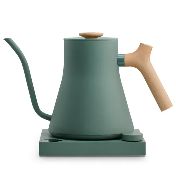 EKG Pro Pour-Over Electric Kettle / Smoke Green/Maple
