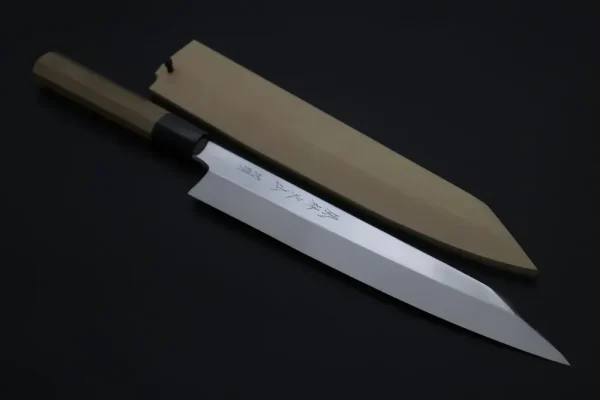 Solid VG-10 Blade Kiritsuke Knife 270mm (10.6inch), Perfectly Mirror Polished