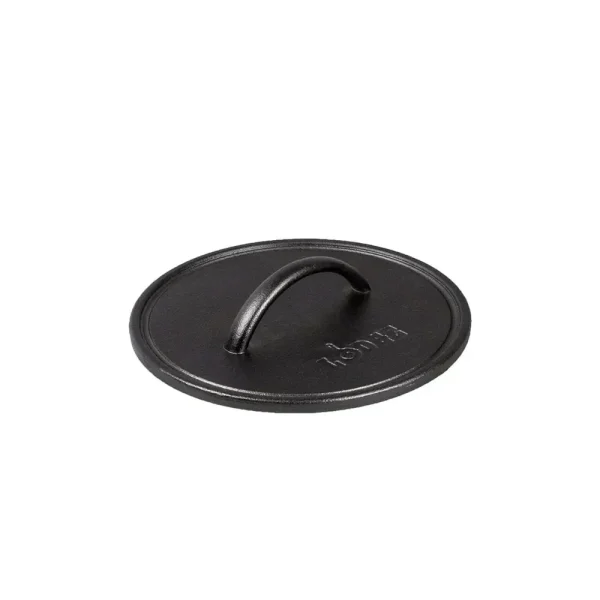 Cast Iron Round Flat Grill Press
