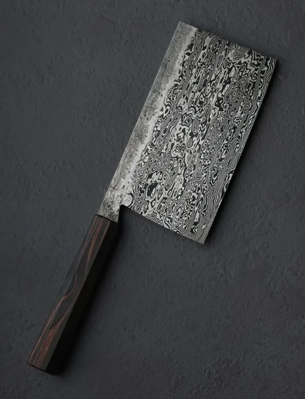 Striped Ebony Compound Cleaver 177mm