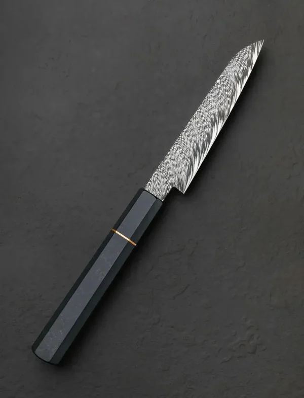 Half Feather Damascus Parer 110mm