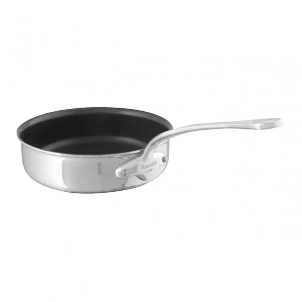 5-Ply Nonstick Saute Pan With Cast Stainless Steel Handle