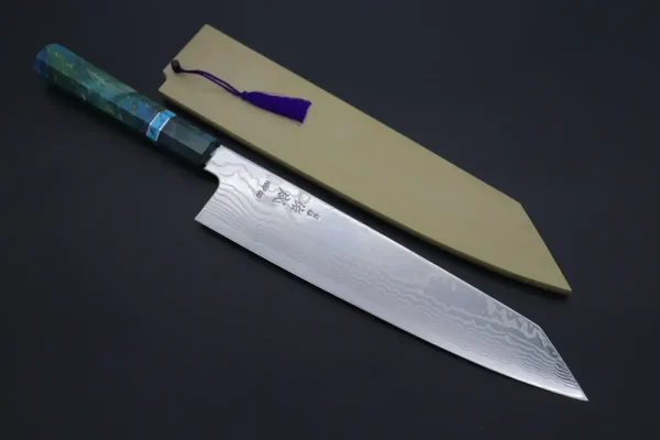 HAP-40 Nickel Damascus Kiritsuke Knife 270mm (10.6 inch,)