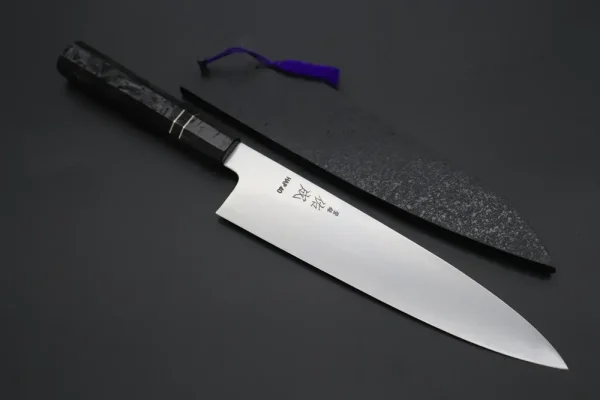 HAP-40 Clad Wa Gyuto Knife 240mm (9.4 inch,)