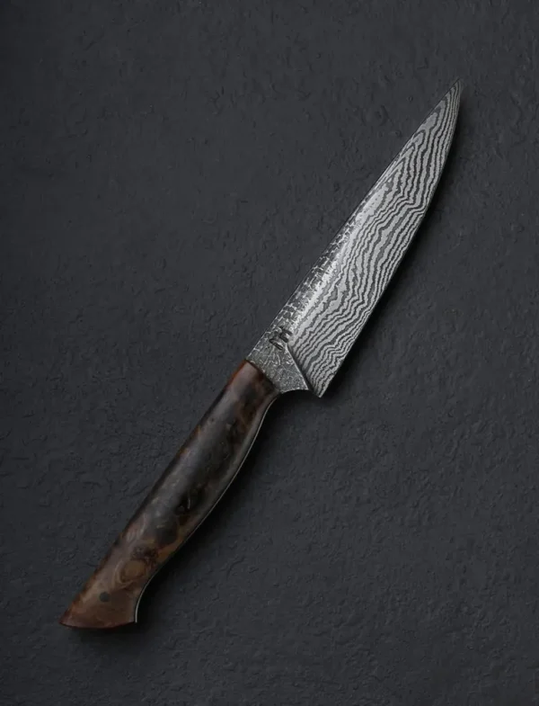 Poplar Burl Damascus Kitchen Helper